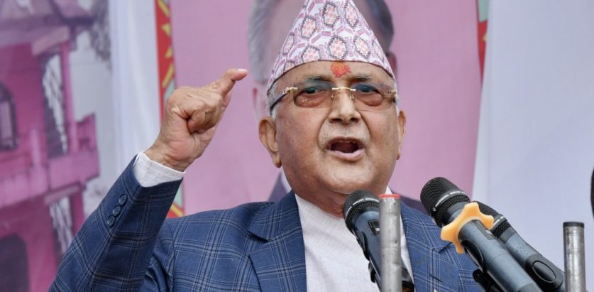 “नेपाली कांग्रेस पार्टी हावा न चावाको ” : ओली