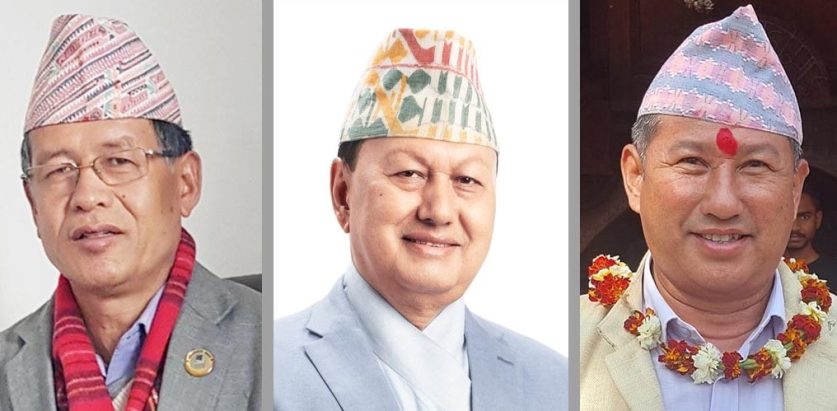 तीन मन्त्रीको शपथ तीन बजे