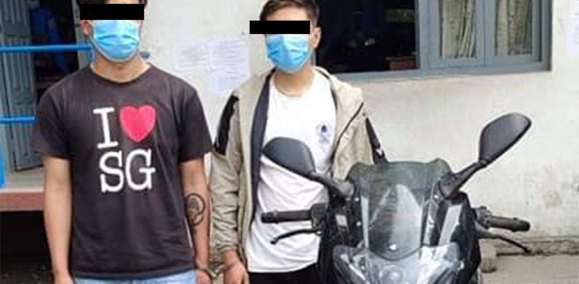 मोटरसाइकल चोरी आरोपमा दुईजना पक्राउ