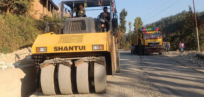 भेरी कोरिडोर धमाधम कालोपत्रे