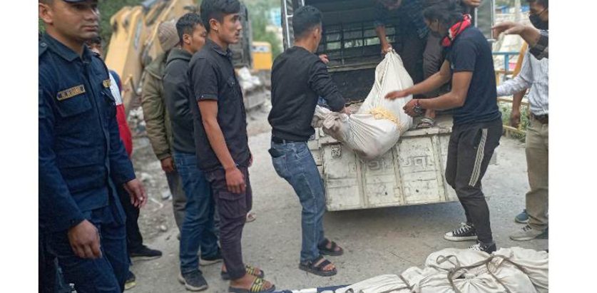 हिमपहिरोमा परेर ज्यान गुमाएकाको शव सदरमुकाम ल्याइयो