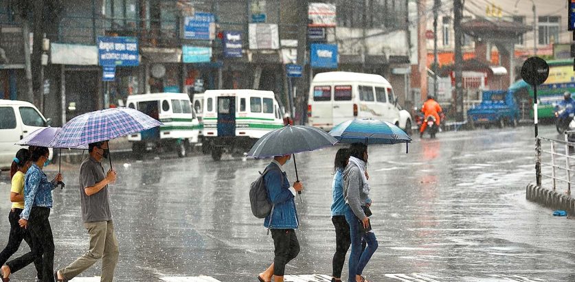 आज र भोलि नै वर्षाको सम्भावना