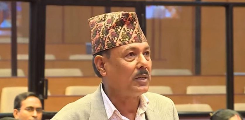 रायमाझीको अभिव्यक्ति संसदीय रेकर्डबाट हटाउन एमालेको माग