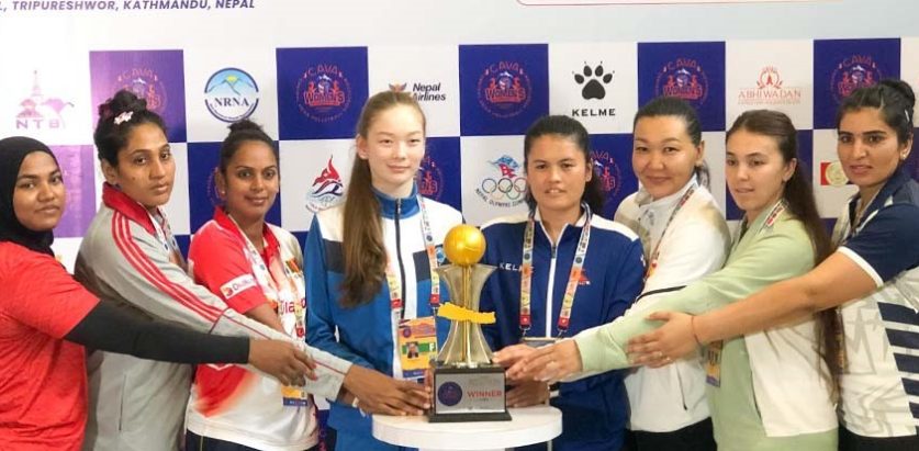 भलिबल च्यालेन्जमा उज्वेकिस्तान विजयी