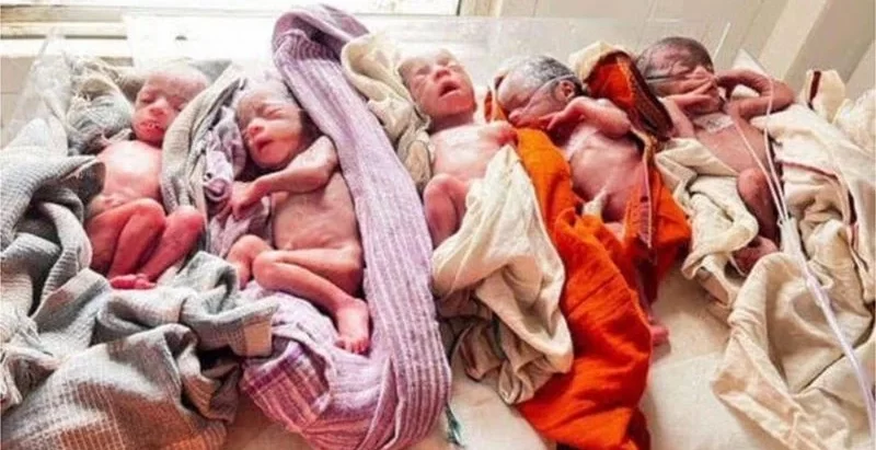 एकै पटक पाँच बच्चा जन्माउने आमा अंकिताको कहानी