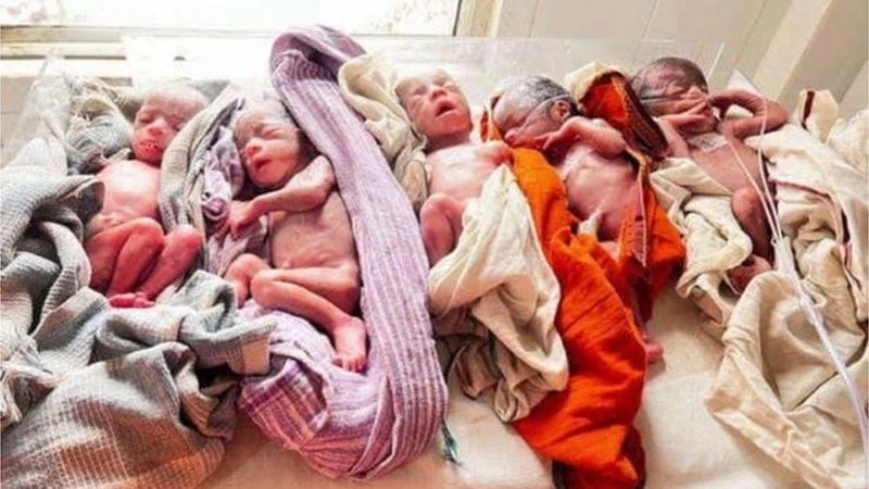 एकै पटक पाँच बच्चा जन्माउने आमा अंकिताको कहानी