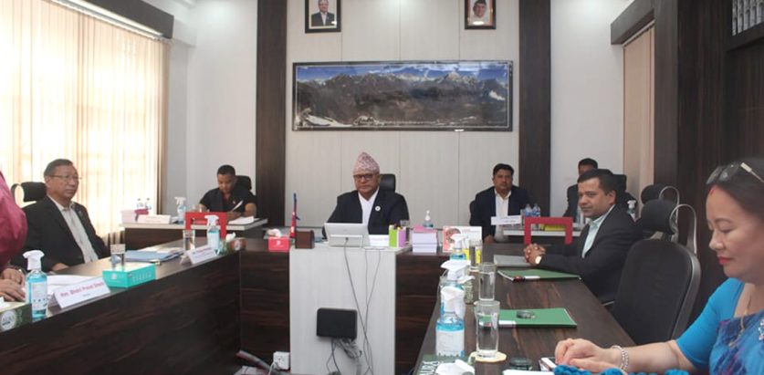 कोशी प्रदेशको बजेट अधिवेशन १४ गते