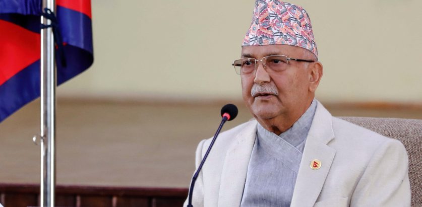 सरकारको नीति तथा कार्यक्रममा ओली भाग लिंदै