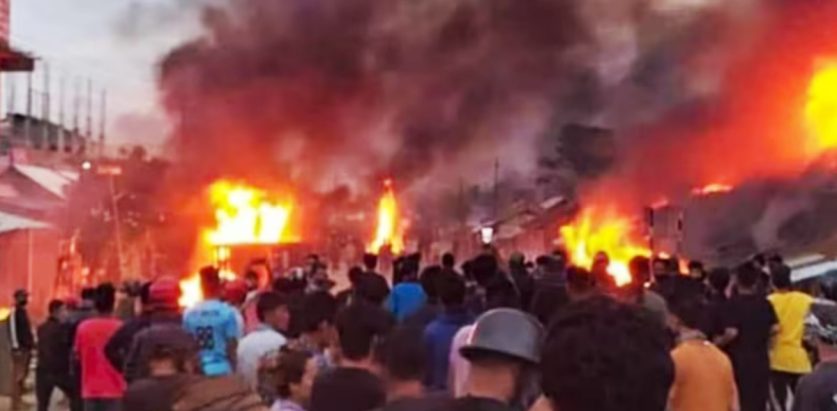 जातीय हिंसामा ५२ जनाभन्दा बढीको मृत्यु