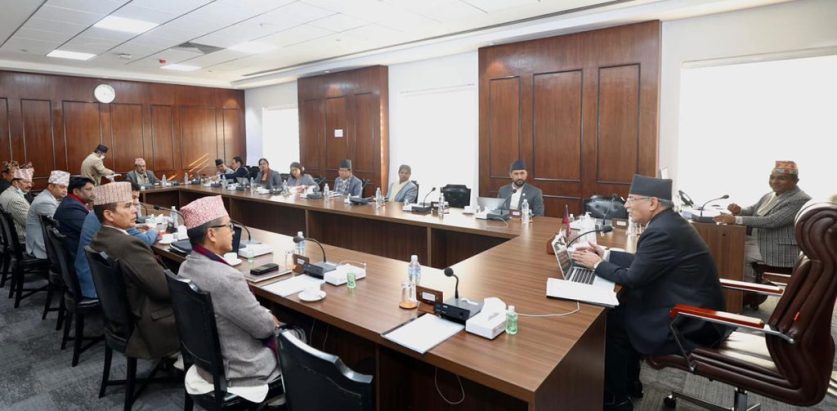 मन्त्रिपरिषद्को बैठक २ बजे वस्ने