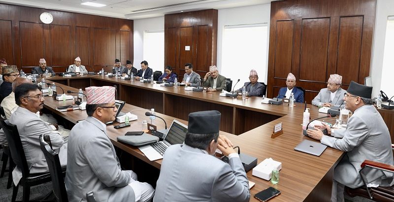 आज मन्त्रिपरिषद्को बैठक बस्ने