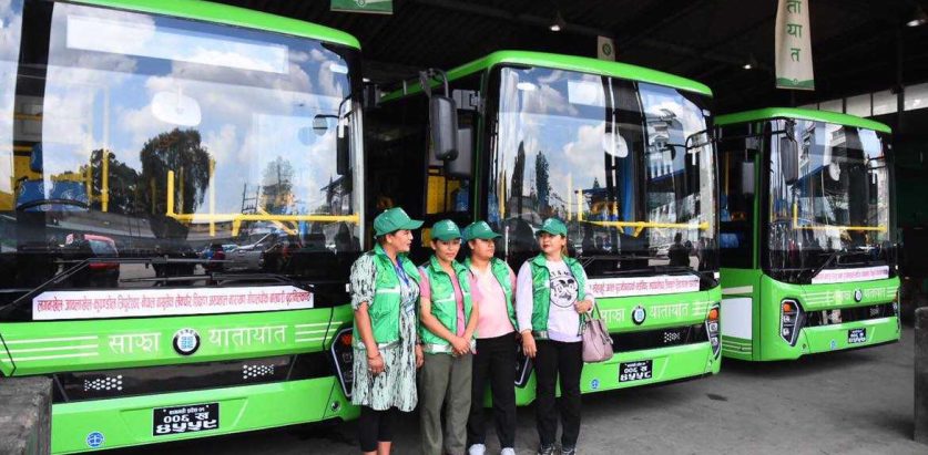 साझाबसले नयाँ रुटमा सेवा थाल्दै