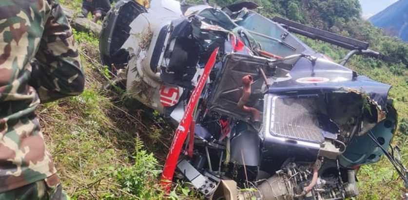 सिम्रिकको हेलिकप्टर दुर्घटना