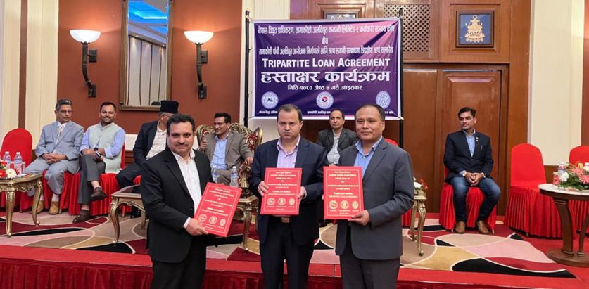 तामाकोसीलाई १३ अर्ब ७४ करोड ऋण सम्झौतामा हस्ताक्षर