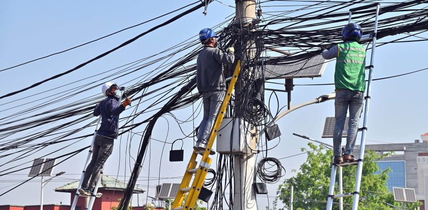 अव्यवस्थित तार हटाउन सुरु