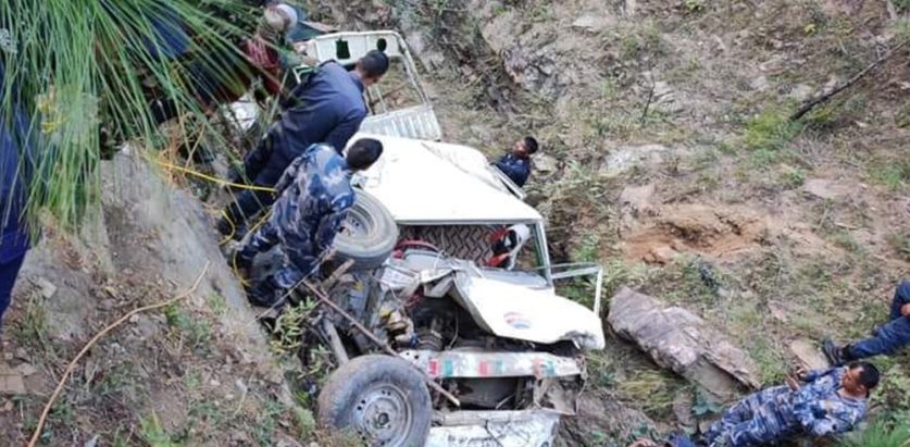 जिप दुर्घटना, ५ जनाको अवस्था गम्भीर