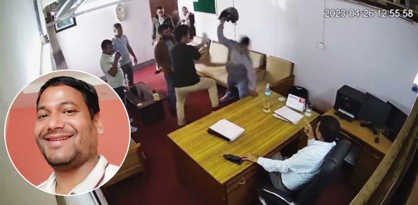 त्रिविका विभागीय प्रमुखमाथि आंशिक शिक्षकको गुण्डागर्दी, पार्टीगत भागबण्डामा करार नियुक्तिको दबाब