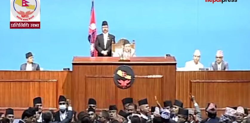 एमालेको अवरोधपछि प्रतिनिधिसभा बैठक २० मिनेटका लागि स्थगित