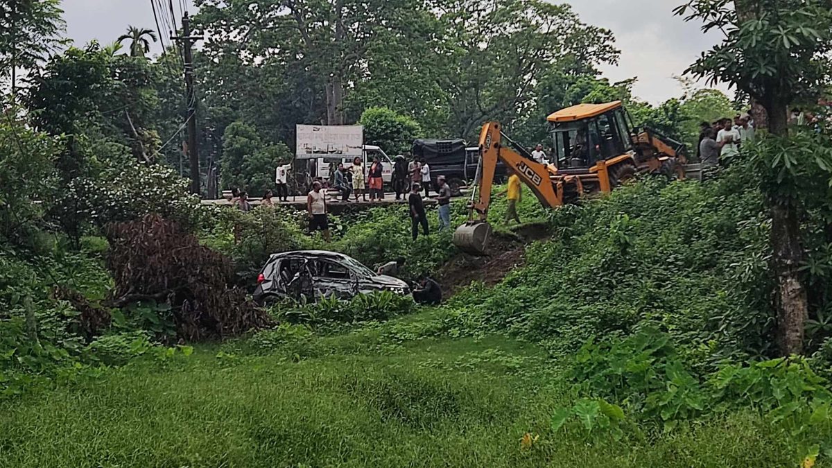 शिवसताक्षीमा भयङ्कर दुर्घटना : बाबु-छोरीको मृत्यु