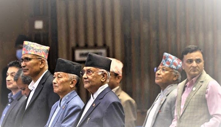 बजेटको लागी एमालेको मत विभाजन माग