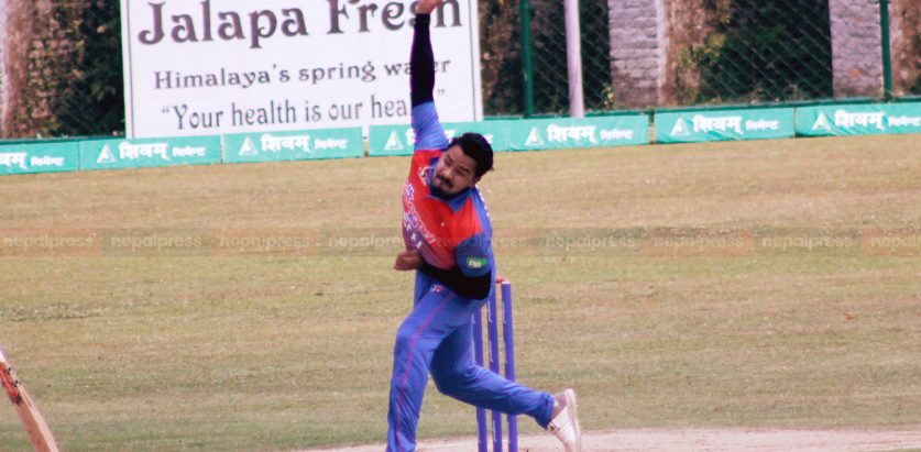 करणले लिए तेस्रो विकेट, अमेरिका दबाबमा