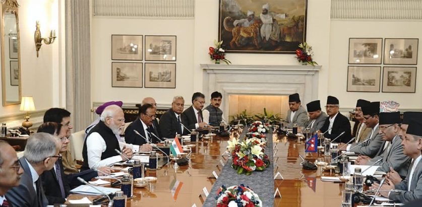 ७ सम्झौतामा हस्ताक्षर भयो नेपाल र भारतबीच