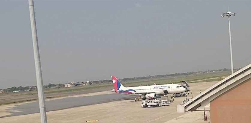 नेपाली वायु सेवाको पहिलो अन्तर्राष्ट्रिय उडान सफल