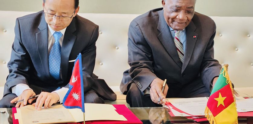 कूटनीतिक सम्बन्ध स्थापना भयो नेपाल र गणतन्त्र क्यामरुनबीच