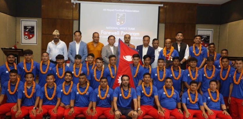 नेपाल टिम फिलिपिन्स जाँदै गरियो बिदाइ