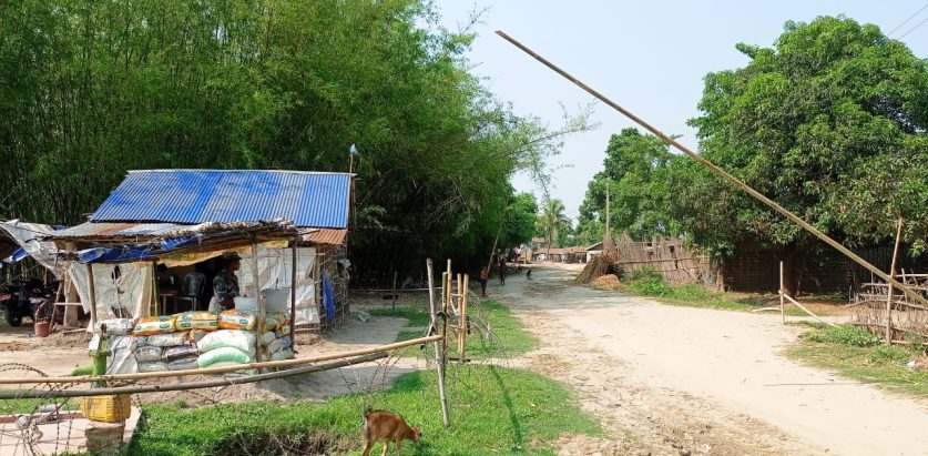 जीर्ण सीमा सुरक्षा पाेस्ट