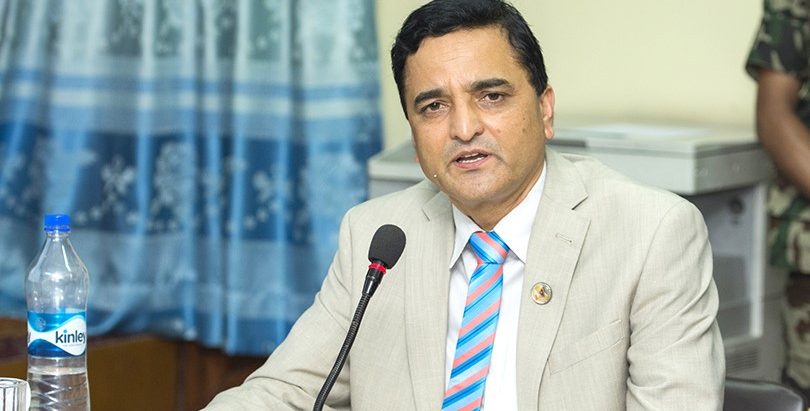 एमालेका सचिव भट्टराई चढेको गाडी रोकेपछि……