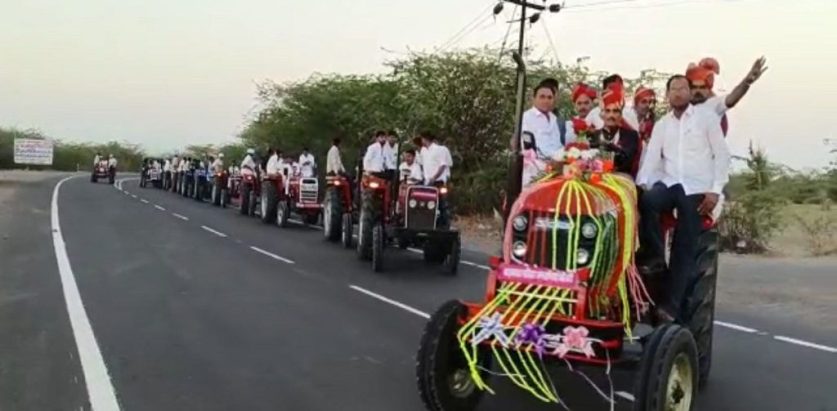 किसानले गरे आफ्नो छोराको अनौठो ढङ्गले विवाह