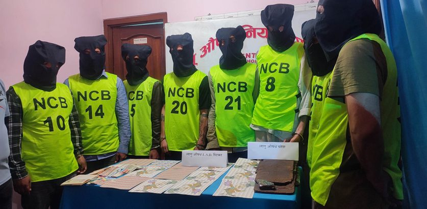 आठ वटा अपरेसन चलाएर प्रहरीले पक्राउ गर्‍यो १२ जना लागुऔषध कारोबारी