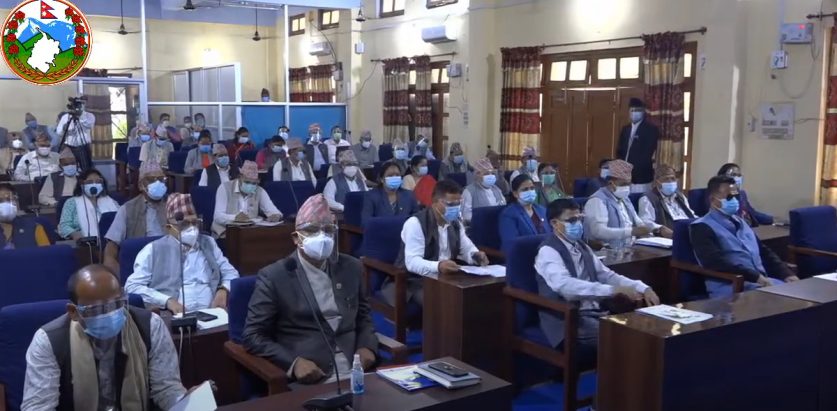 नीति तथा कार्यक्रम सुदूरपश्चिमको बहुमतले पारित