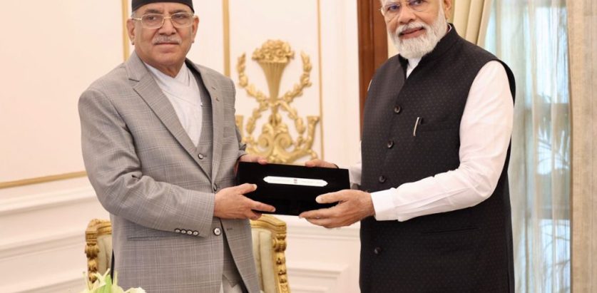 मोदीको शपथ ग्रहणमा भाग लिन प्रधानमन्त्री दाहाल आज भारत जाँदै