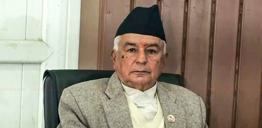 राष्ट्रपति पौडेल गंगालालमा भर्ना