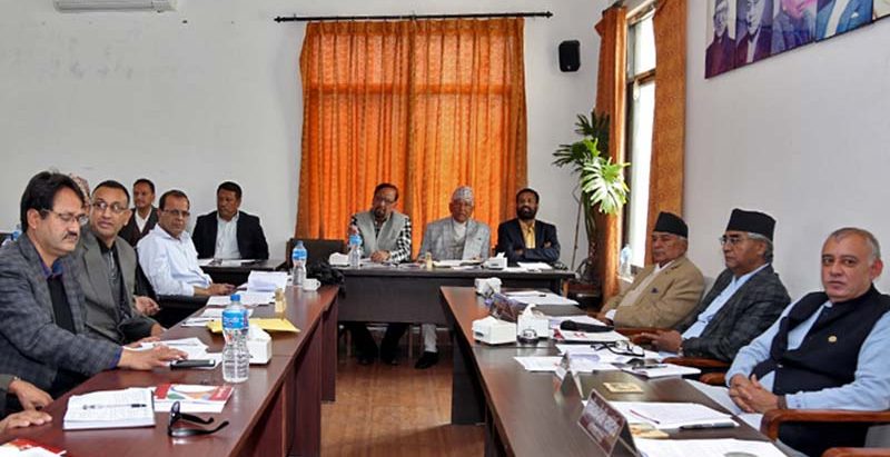 कांग्रेसको बैठकमा एजेण्डाहरु पेश गरिने