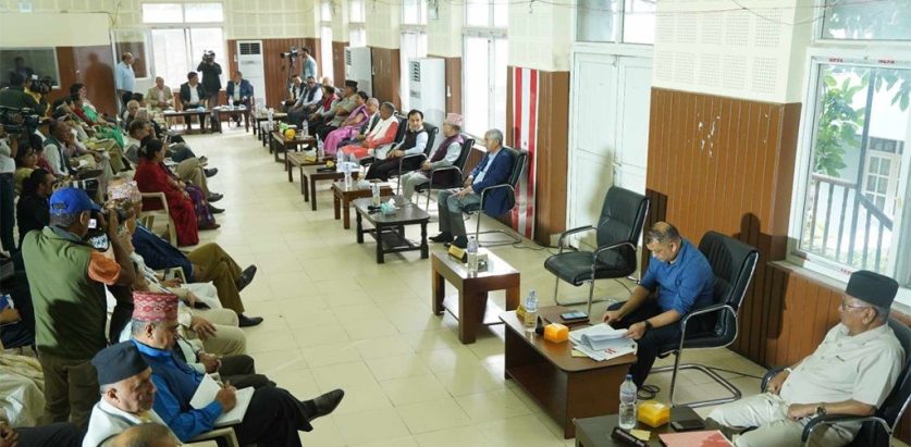 देउवाले बोलाए पदाधिकारी र पूर्वपदाधिकारी बैठक