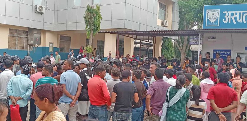 स्वास्थ्य विज्ञान प्रतिष्ठान बालकको मृत्युपछि तनावग्रस्त