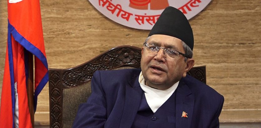 संसद भवन निर्माणको ढिलाइबारे सभामुखको असन्तुष्टि