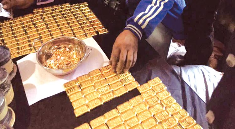 भन्सार अधिकृतसहित सुन प्रकरणमा ६ जना पक्राउ