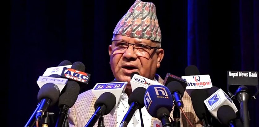 पार्टी टुक्रीदा सरकारलाई नोक्शान हुन्छ : माधव नेपाल