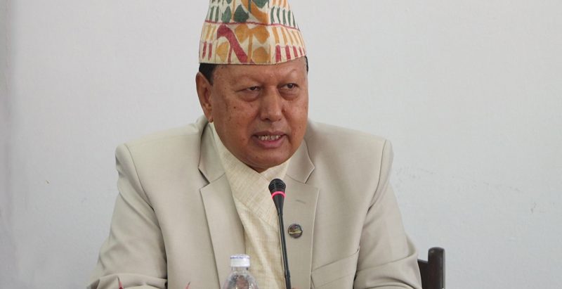 सेवा गर्न संकल्प लिएकाहरुले मात्रै समाजसेवा गर्छन् : मन्त्री बस्नेत