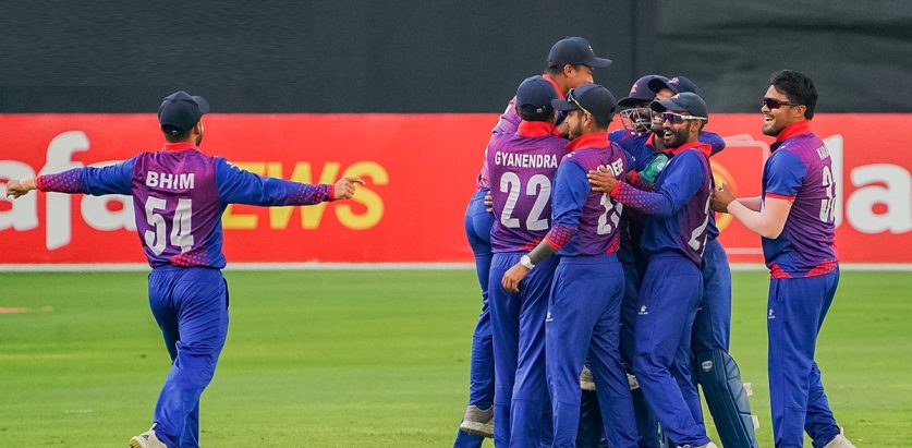 यूएईविरुद्द नेपालको शानदार जित