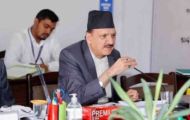 निर्धक्क भई लगानी गर्न भारतलाई अनुरोध : अर्थमन्त्री डा. महत