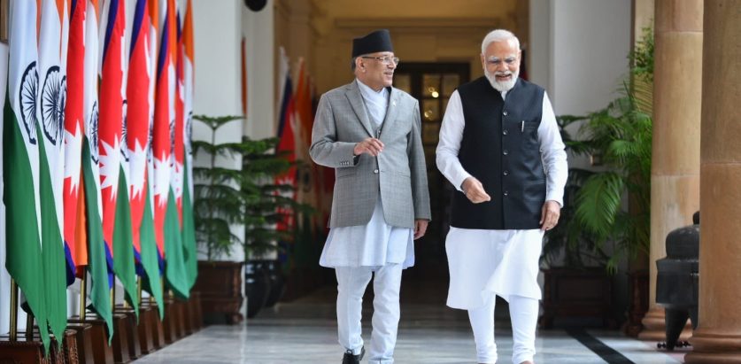 प्रधानमन्त्रीको भारत भ्रमण करिव १ करोडको