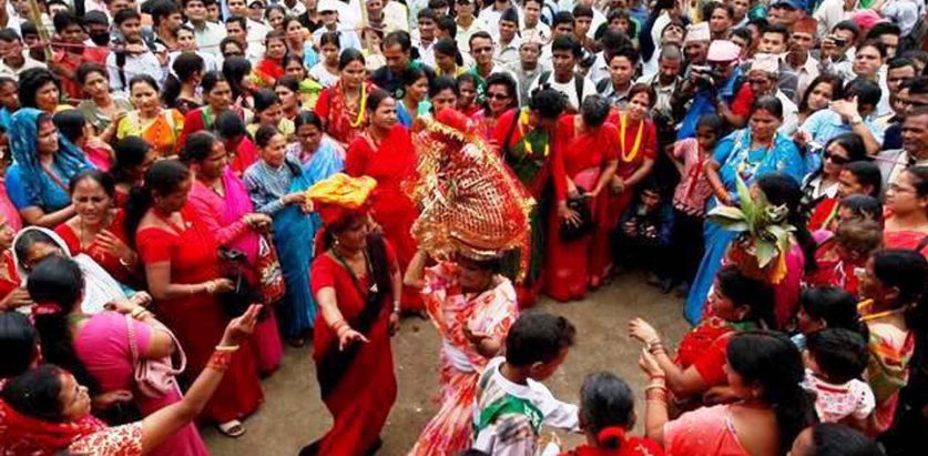 पश्चिम नेपालमा भव्य रुपमा मनाइँदै गौरा पर्व