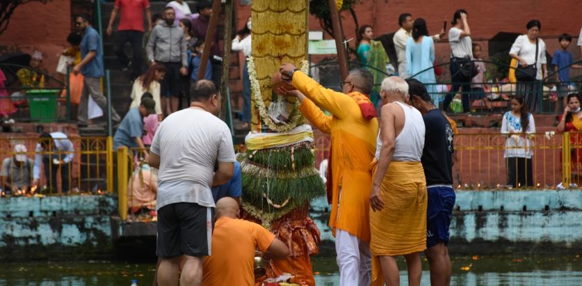 नागपोखरीमा नाग पूजा भव्य