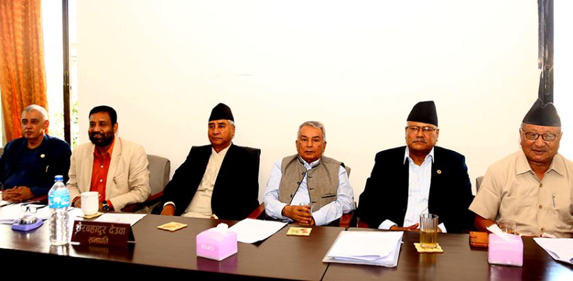 दोस्रो चरणको अभियानबारे कांग्रेस  बैठक बस्दै