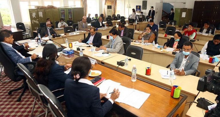 लेखा समितिमा कोरम न पुगेर बैठक स्थगित